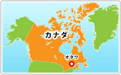 カナダ地図