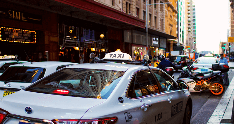 シドニーのタクシー