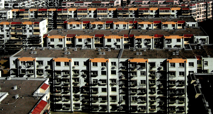 中国のアパート