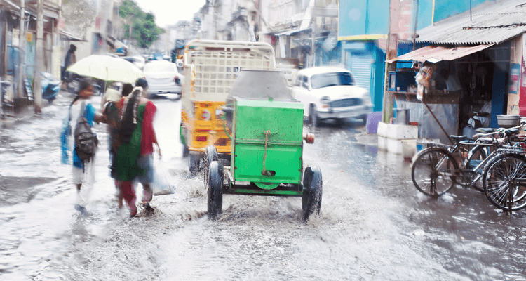 インドの雨