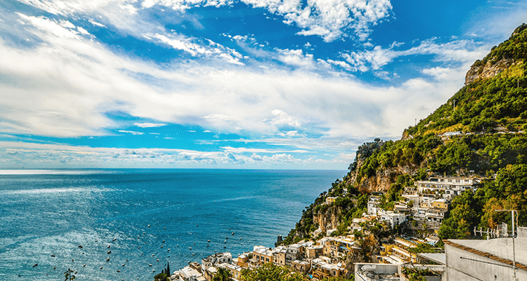 イタリアの海