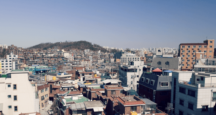 韓国の風景