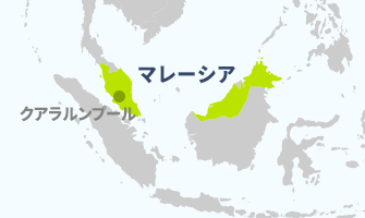 マレーシア地図