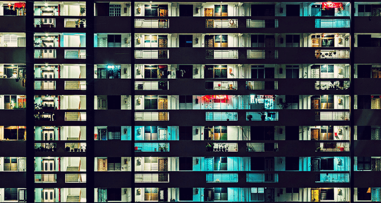 シンガポールのアパート