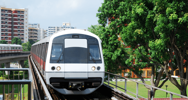 シンガポールの電車