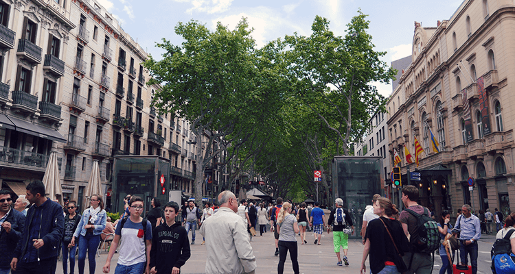 スペインの風景